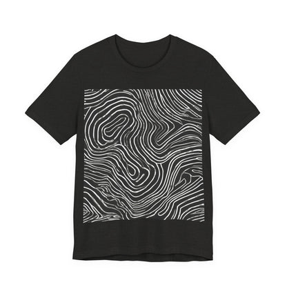 boostlete-field-day-pattern-topographic-badge-0307 — Unisex Jersey Short Sleeve (B+C 3001)