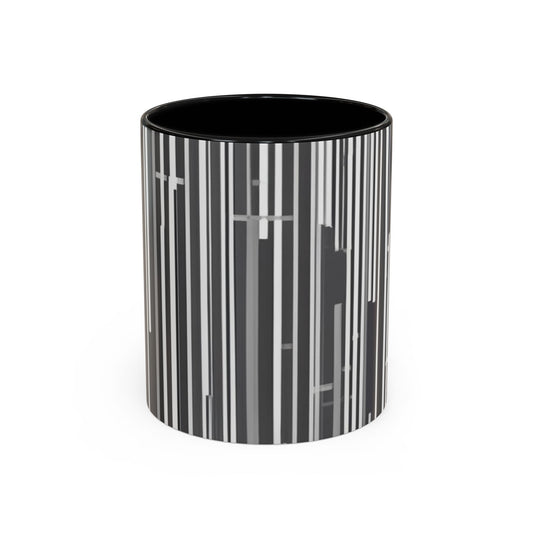 boostlete-boost-mode-pattern-barcode-blueprint-0463 — Accent Mug 11/15oz