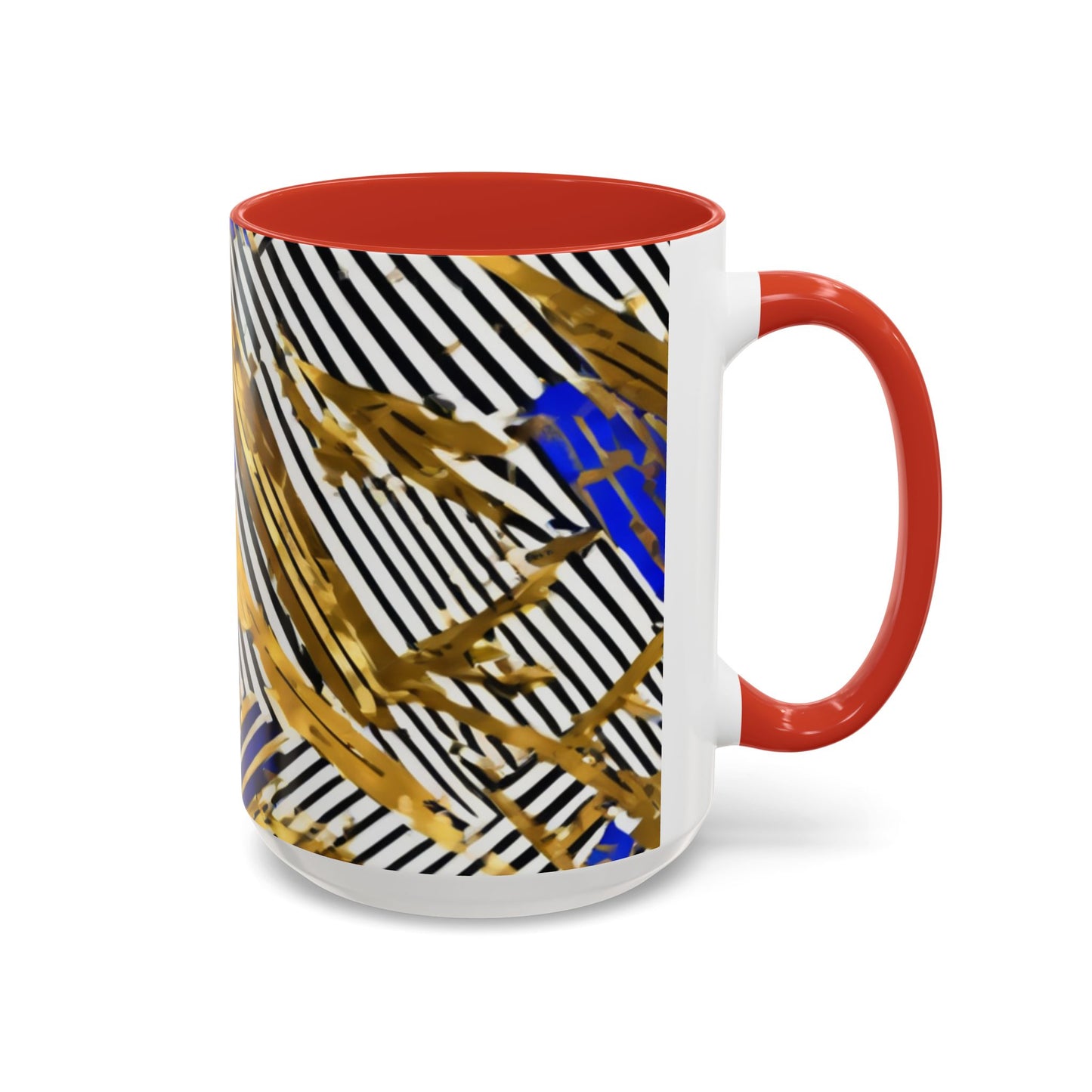 boostlete-boost-mode-pattern-diagonal-monoline-0015 — Accent Mug 11oz/15oz