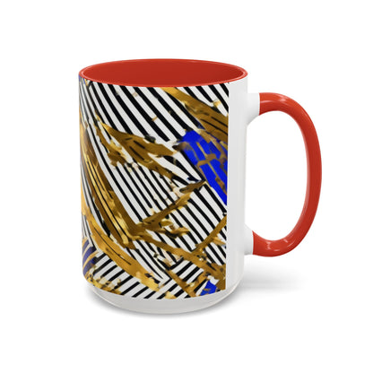 boostlete-boost-mode-pattern-diagonal-monoline-0015 — Accent Mug 11oz/15oz