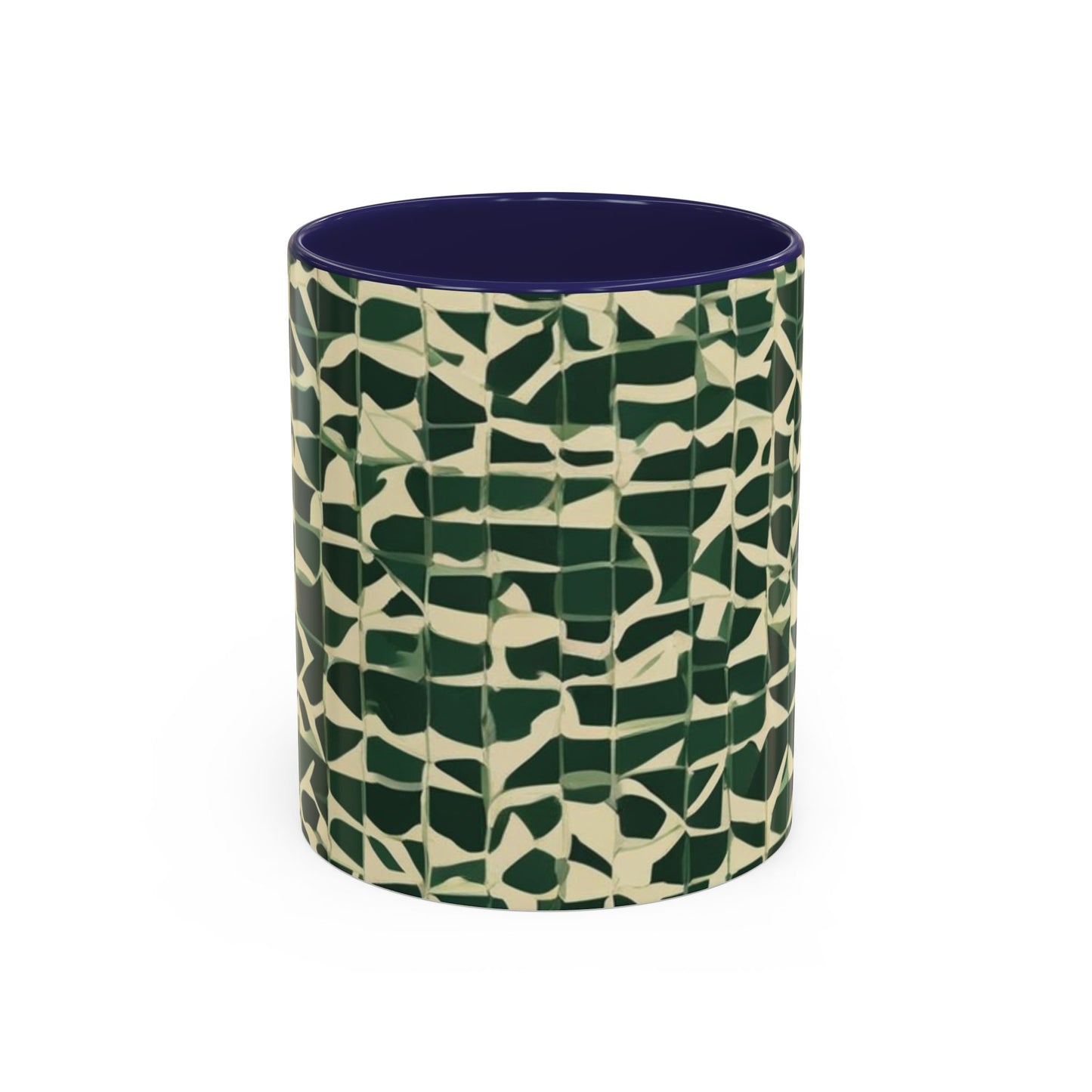 boostlete-iron-intent-pattern-plate-number-isometric-0099 — Accent Mug 11oz/15oz