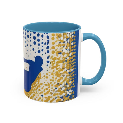 boostlete-field-day-icon-swimmer-halftone-paper-0246 — Accent Mug 11oz/15oz