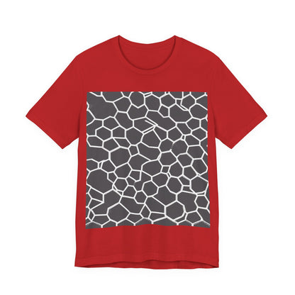 boostlete-iron-intent-pattern-hex-blueprint-0063 — Unisex Jersey Short Sleeve (B+C 3001)