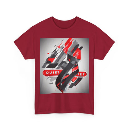 boostlete-field-day-type-power-in-quiet-banner-modern-0085 — Unisex Heavy Cotton Tee (Gildan 5000)