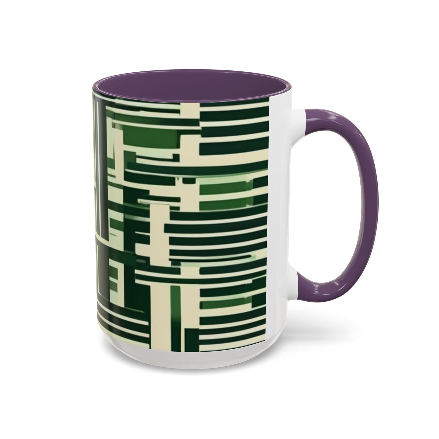 boostlete-rise-grind-pattern-barcode-bold-0123 — Accent Mug 11oz/15oz