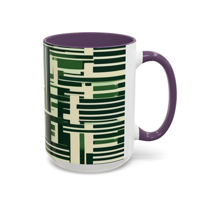boostlete-rise-grind-pattern-barcode-bold-0123 — Accent Mug 11oz/15oz