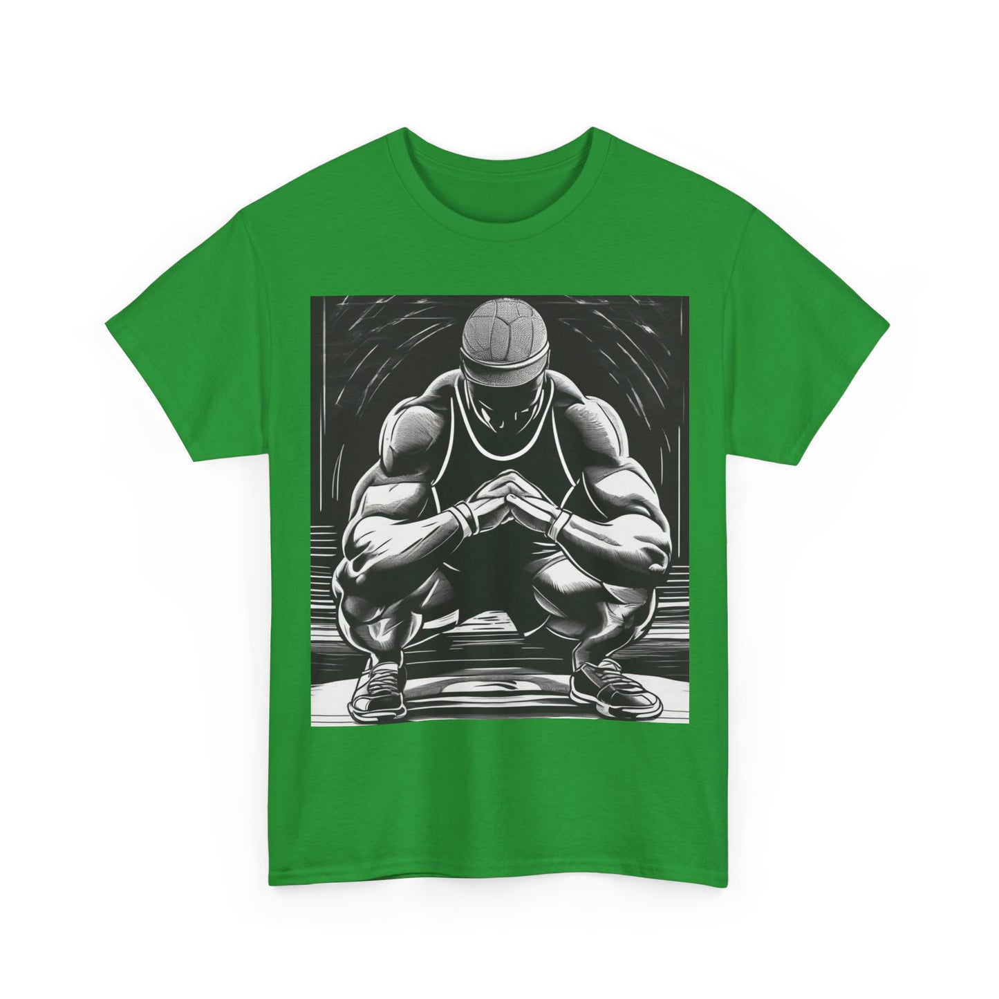 boostlete-pr-season-scene-athlete-outline-athletic-0144 — Unisex Heavy Cotton Tee (Gildan 5000)