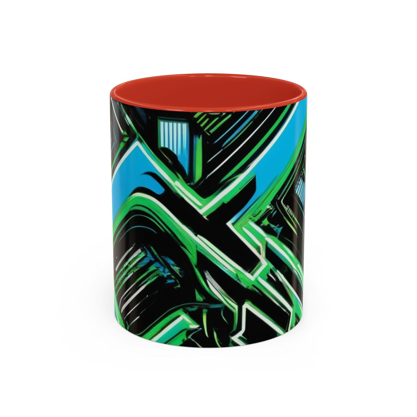 boostlete-boost-mode-type-constancia-gana-diagonal-badge-0185 — Accent Mug 11oz/15oz