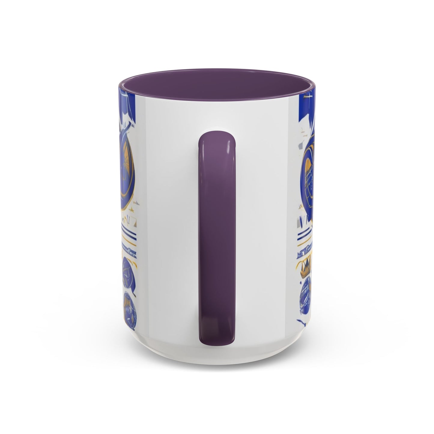 boostlete-am-crew-type-own-the-morning-outline-over-solid-vector-0429 — Accent Mug 11/15oz