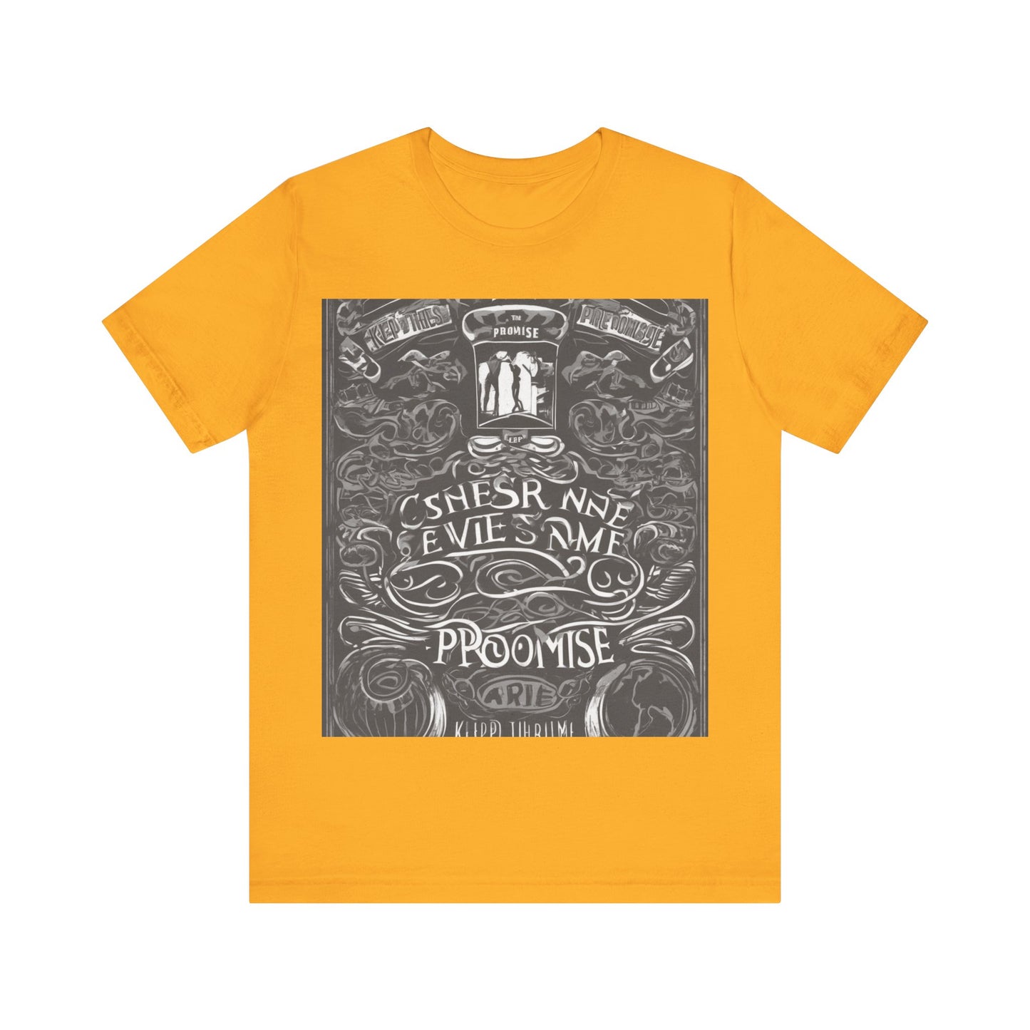 boostlete-boost-mode-type-keep-the-promise-big-monoline-0049 — Unisex Jersey Short Sleeve (B+C 3001)