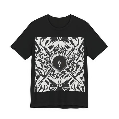 boostlete-am-crew-icon-flame-matte-geometric-0286 — Unisex Jersey Short Sleeve (B+C 3001)