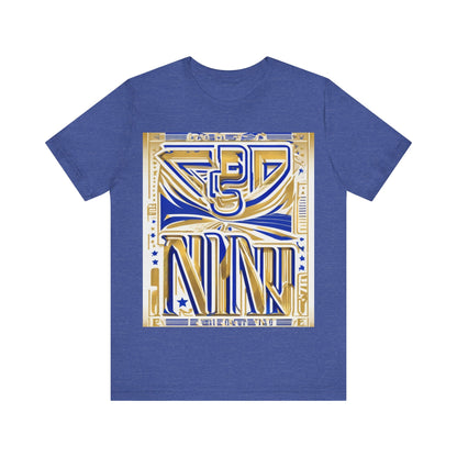 boostlete-boost-mode-type-earned-not-given-outline-over-solid-line-art-0005 — Unisex Jersey Short Sleeve (B+C 3001)