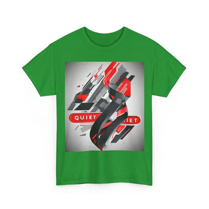 boostlete-field-day-type-power-in-quiet-banner-modern-0085 — Unisex Heavy Cotton Tee (Gildan 5000)