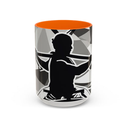 boostlete-am-crew-scene-rower-outline-geometric-0060 — Accent Mug 11oz/15oz