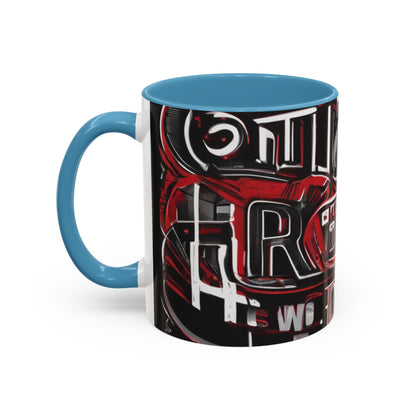 boostlete-boost-mode-type-win-the-day-outline-over-solid-monoline-0477 — Accent Mug 11/15oz