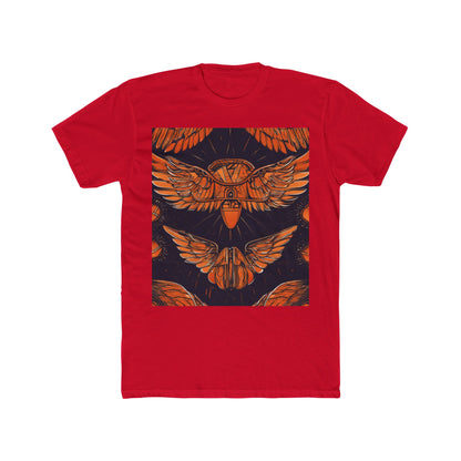 boostlete-field-day-icon-wings-soft-geometric-0298 — Unisex Cotton Crew Tee (NL 3600)