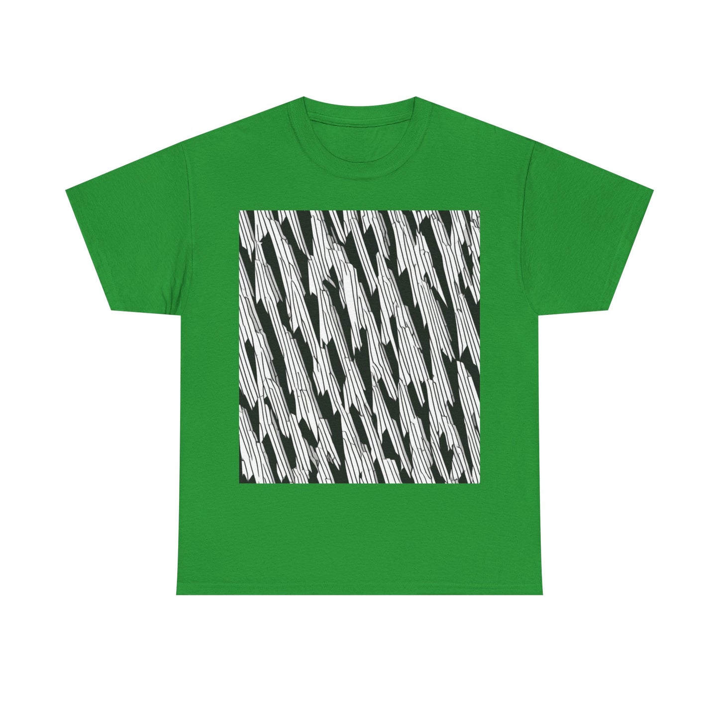 boostlete-iron-intent-pattern-micro-isometric-0199 — Unisex Heavy Cotton Tee (Gildan 5000)