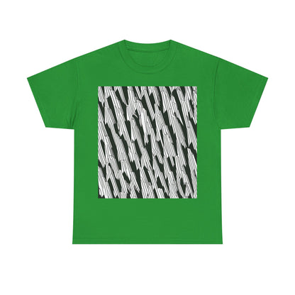 boostlete-iron-intent-pattern-micro-isometric-0199 — Unisex Heavy Cotton Tee (Gildan 5000)