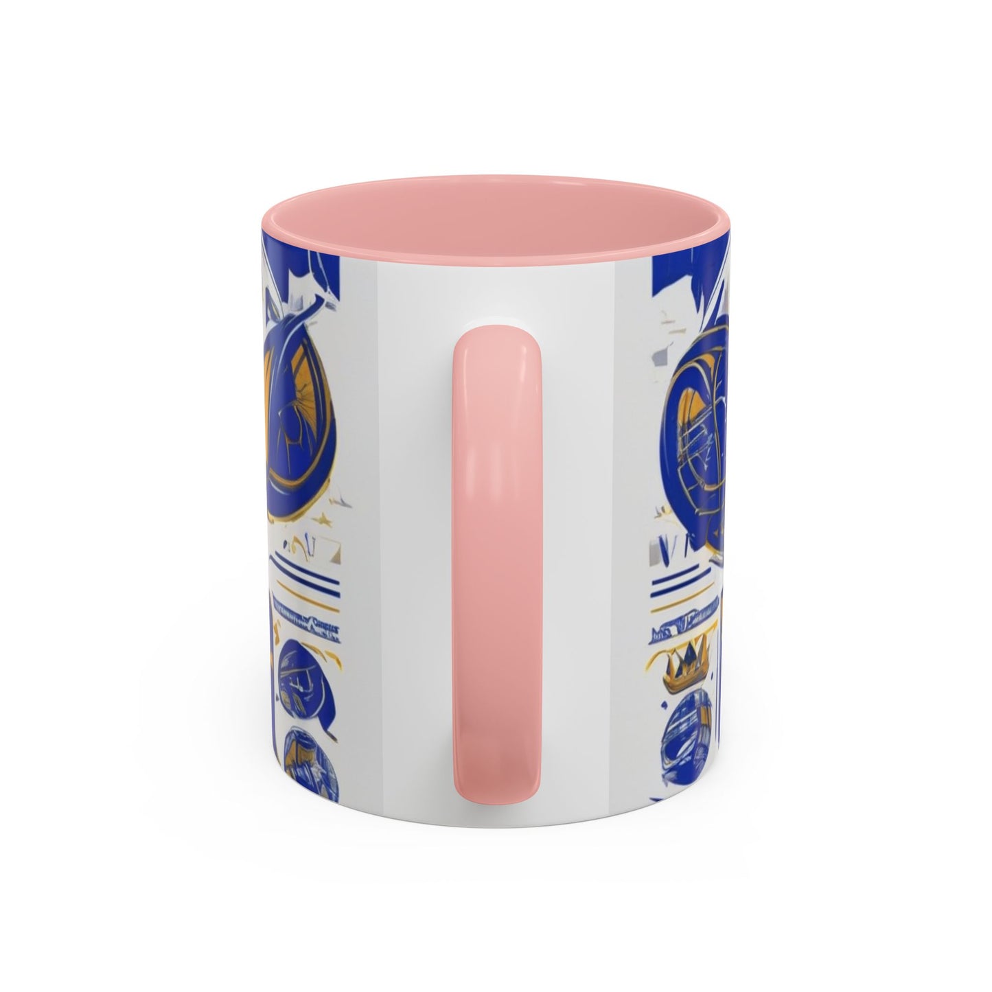 boostlete-am-crew-type-own-the-morning-outline-over-solid-vector-0429 — Accent Mug 11/15oz