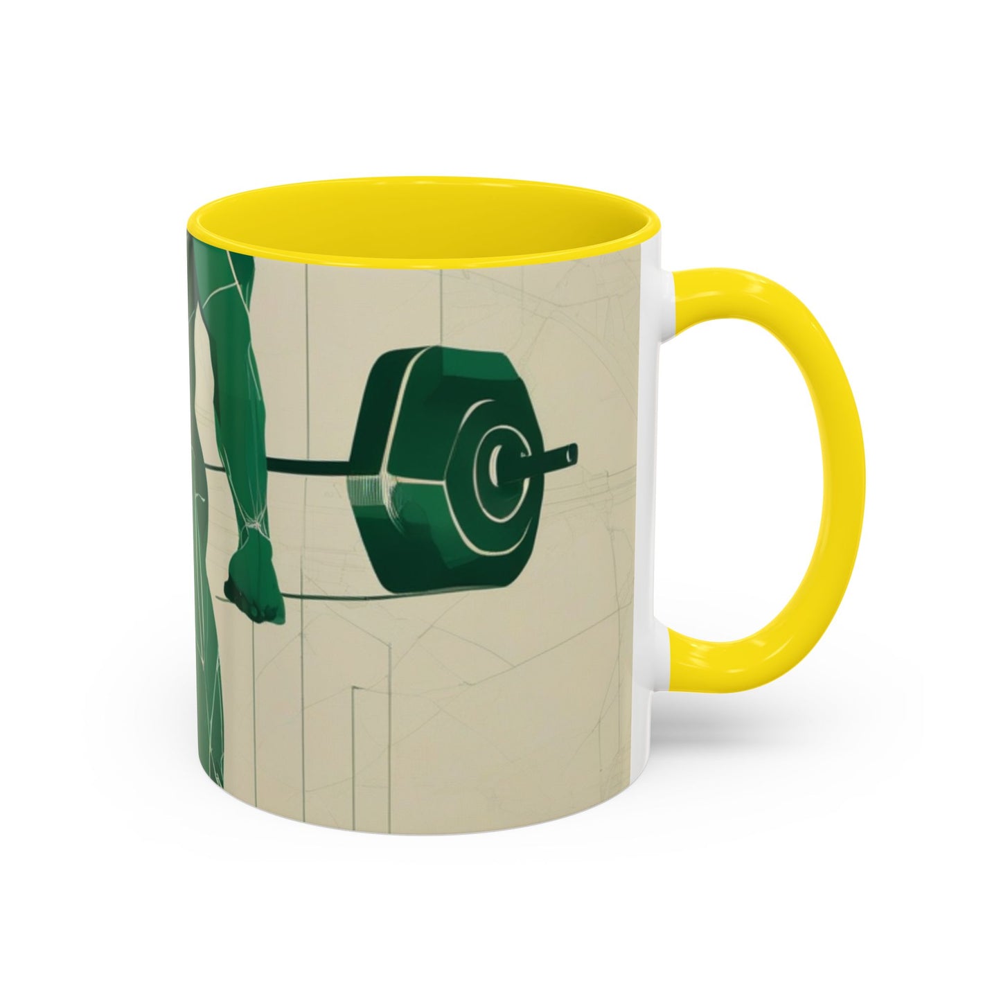 boostlete-boost-mode-scene-deadlift-glitch-blueprint-0044 — Accent Mug 11oz/15oz