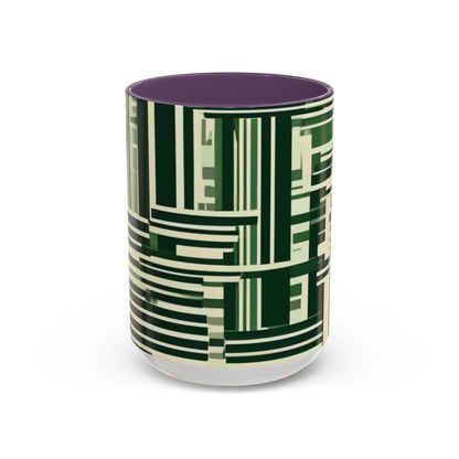 boostlete-rise-grind-pattern-barcode-bold-0123 — Accent Mug 11oz/15oz