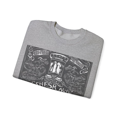 boostlete-boost-mode-type-keep-the-promise-big-monoline-0049 — Unisex Heavy Blend Crewneck Sweatshirt (Gildan)