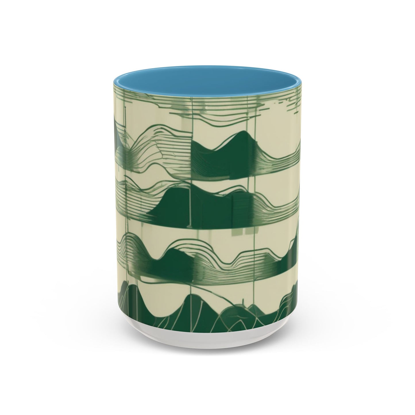 boostlete-mile-by-mile-pattern-audio-blueprint-0971 — Accent Mug 11/15oz