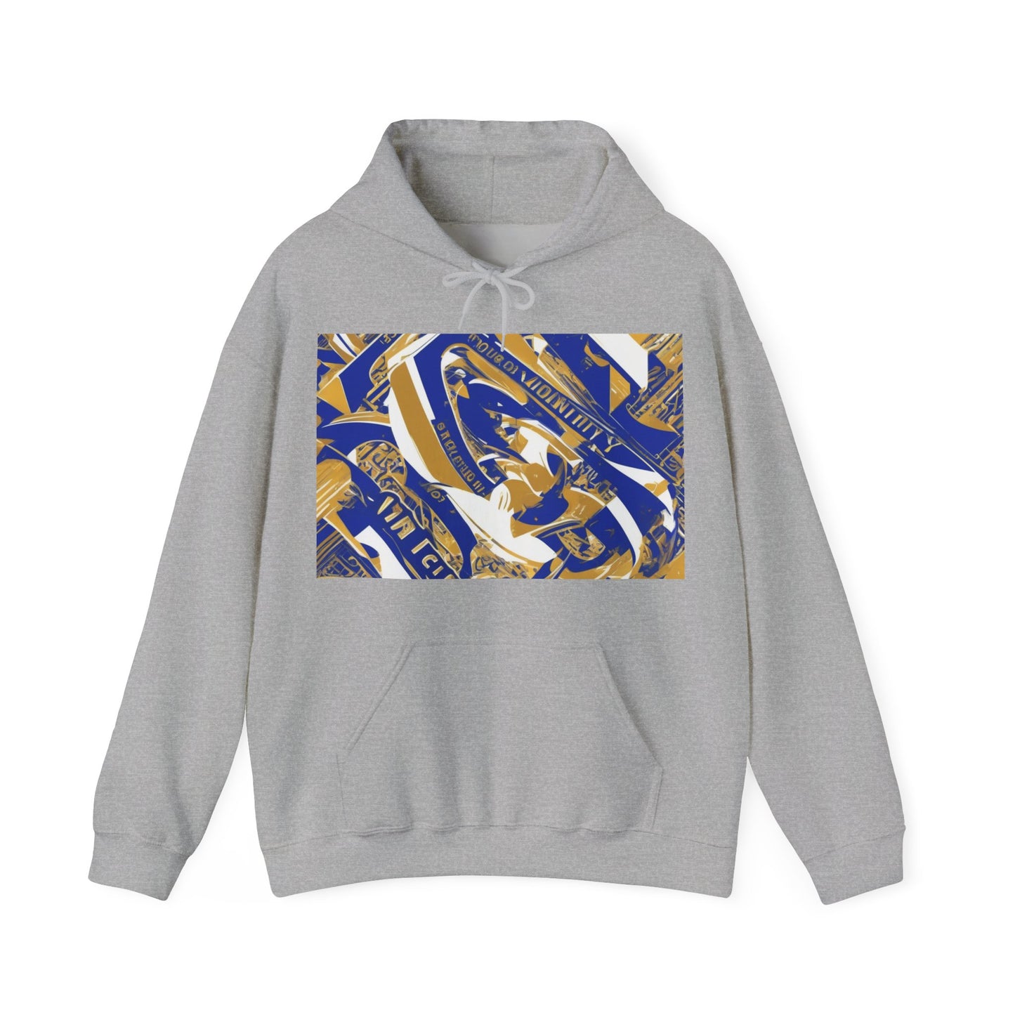 boostlete-pr-season-type-velocity-over-vanity-big-modern-0121 — Unisex Heavy Blend Hooded Sweatshirt (Gildan)