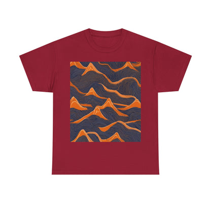 boostlete-boost-mode-pattern-topographic-engraved-0035 — Unisex Heavy Cotton Tee (Gildan 5000)