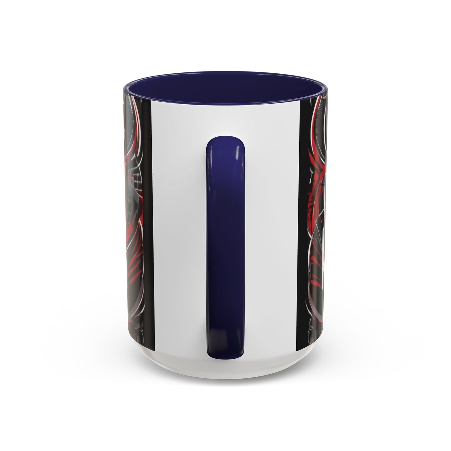 boostlete-boost-mode-type-win-the-day-outline-over-solid-monoline-0477 — Accent Mug 11/15oz