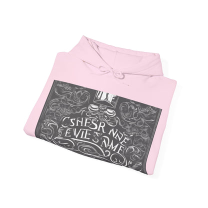 boostlete-boost-mode-type-keep-the-promise-big-monoline-0049 — Unisex Heavy Blend Hoodie (G18500)