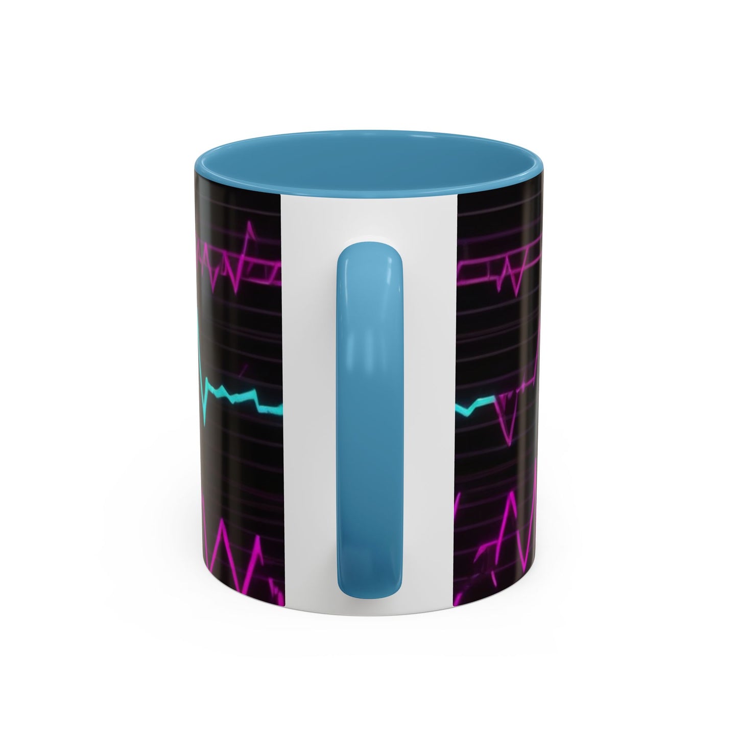 boostlete-boost-mode-pattern-ekg-modern-0111 — Accent Mug 11oz/15oz