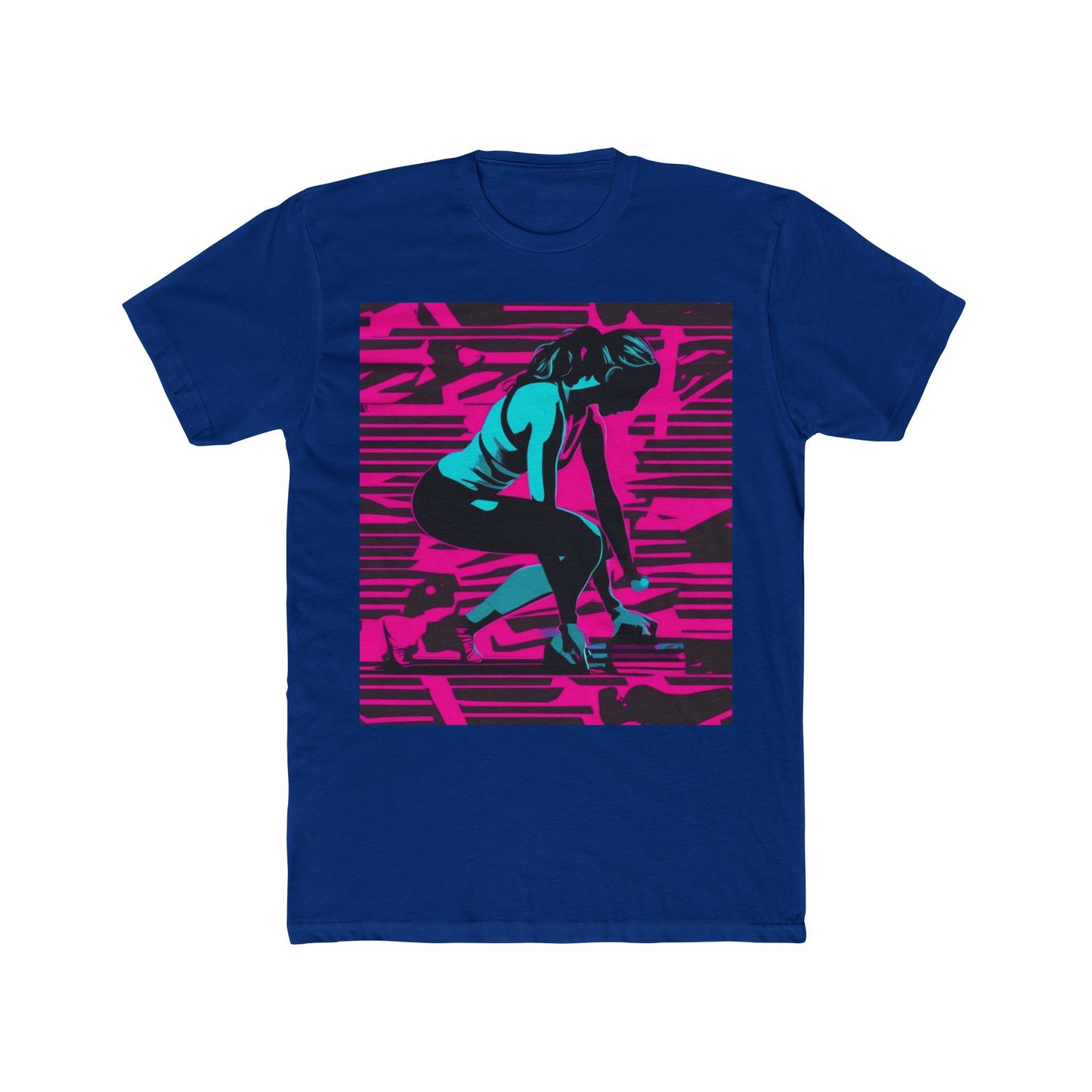 boostlete-headspace-scene-push-up-matte-modern-0260 — Unisex Cotton Crew Tee (NL 3600)