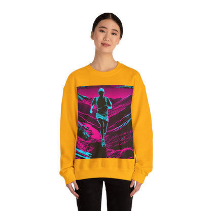 boostlete-am-crew-scene-trail-high-modern-0980 — Unisex Heavy Blend Crewneck (G18000)