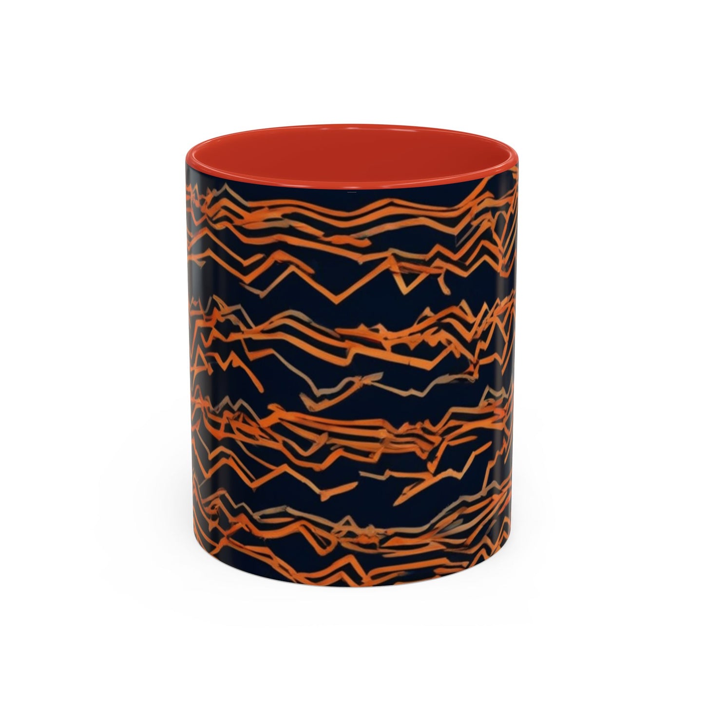 boostlete-field-day-pattern-ekg-bold-0135 — Accent Mug 11oz/15oz