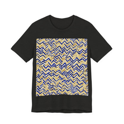 boostlete-boost-mode-pattern-ekg-line-art-0091 — Unisex Jersey Short Sleeve (B+C 3001)