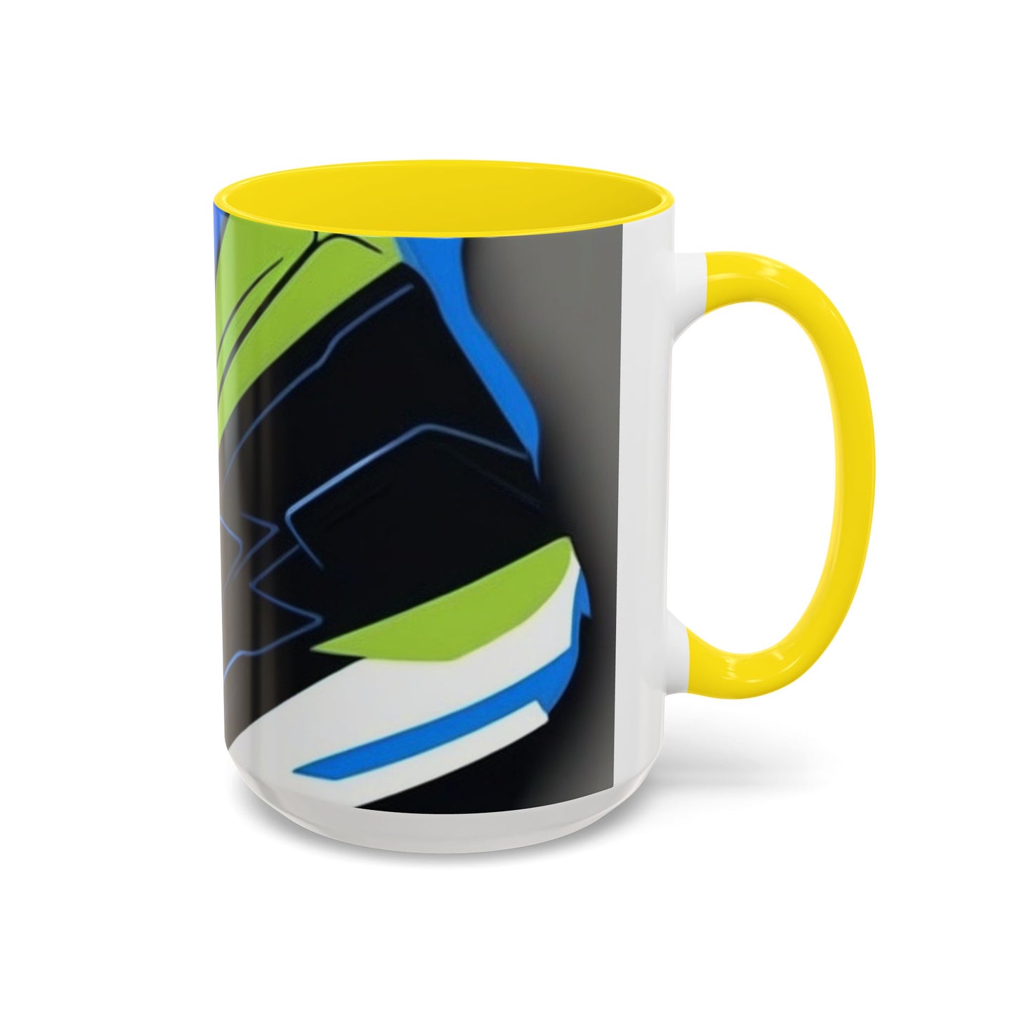boostlete-quiet-power-icon-sneaker-duotone-paper-0066 — Accent Mug 11oz/15oz