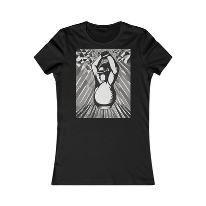 boostlete-iron-intent-scene-kettlebell-grainy-modern-0276 — Women's Favorite Tee (B+C 6004)
