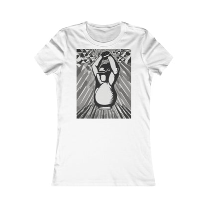 boostlete-iron-intent-scene-kettlebell-grainy-modern-0276 — Women's Favorite Tee (B+C 6004)