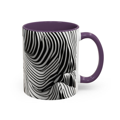 boostlete-field-day-pattern-topographic-isometric-0211 — Accent Mug 11oz/15oz