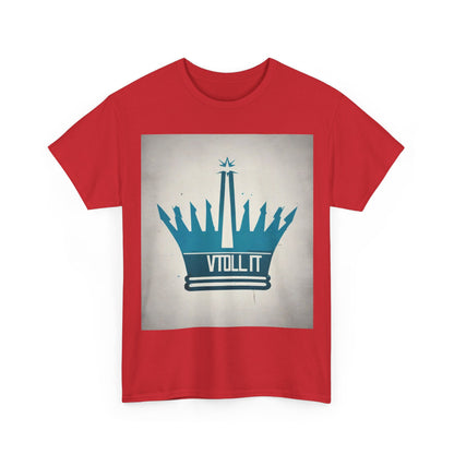 boostlete-am-crew-icon-crown-matte-industrial-0058 — Unisex Heavy Cotton Tee (Gildan 5000)