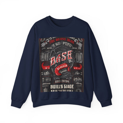 boostlete-boost-mode-type-build-the-base-micro-industrial-0785 — Unisex Heavy Blend Crewneck (G18000)