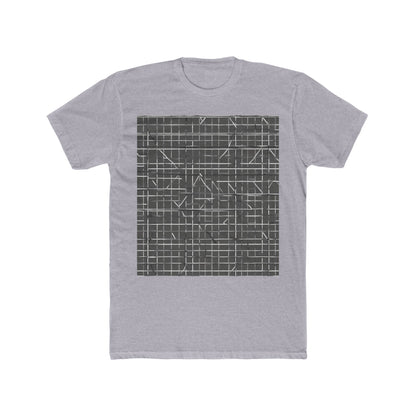 boostlete-rise-grind-pattern-plate-number-monoline-0291 — Unisex Cotton Crew Tee (NL 3600)
