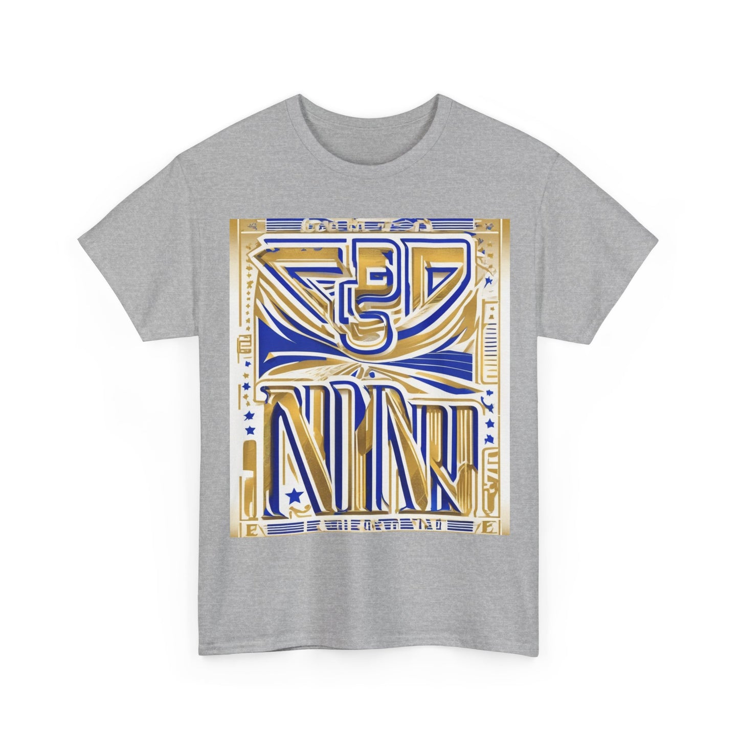 boostlete-boost-mode-type-earned-not-given-outline-over-solid-line-art-0005 — Unisex Heavy Cotton Tee (Gildan 5000)