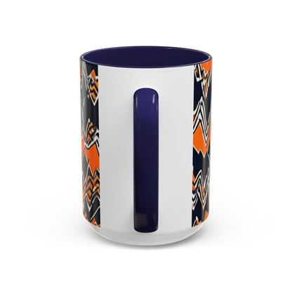 boostlete-headspace-pattern-ekg-industrial-0559 — Accent Mug 11/15oz