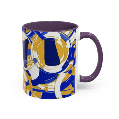 boostlete-field-day-icon-barbell-grainy-line-art-0906 — Accent Mug 11/15oz