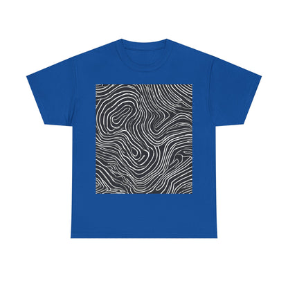 boostlete-field-day-pattern-topographic-badge-0307 — Unisex Heavy Cotton Tee (Gildan 5000)