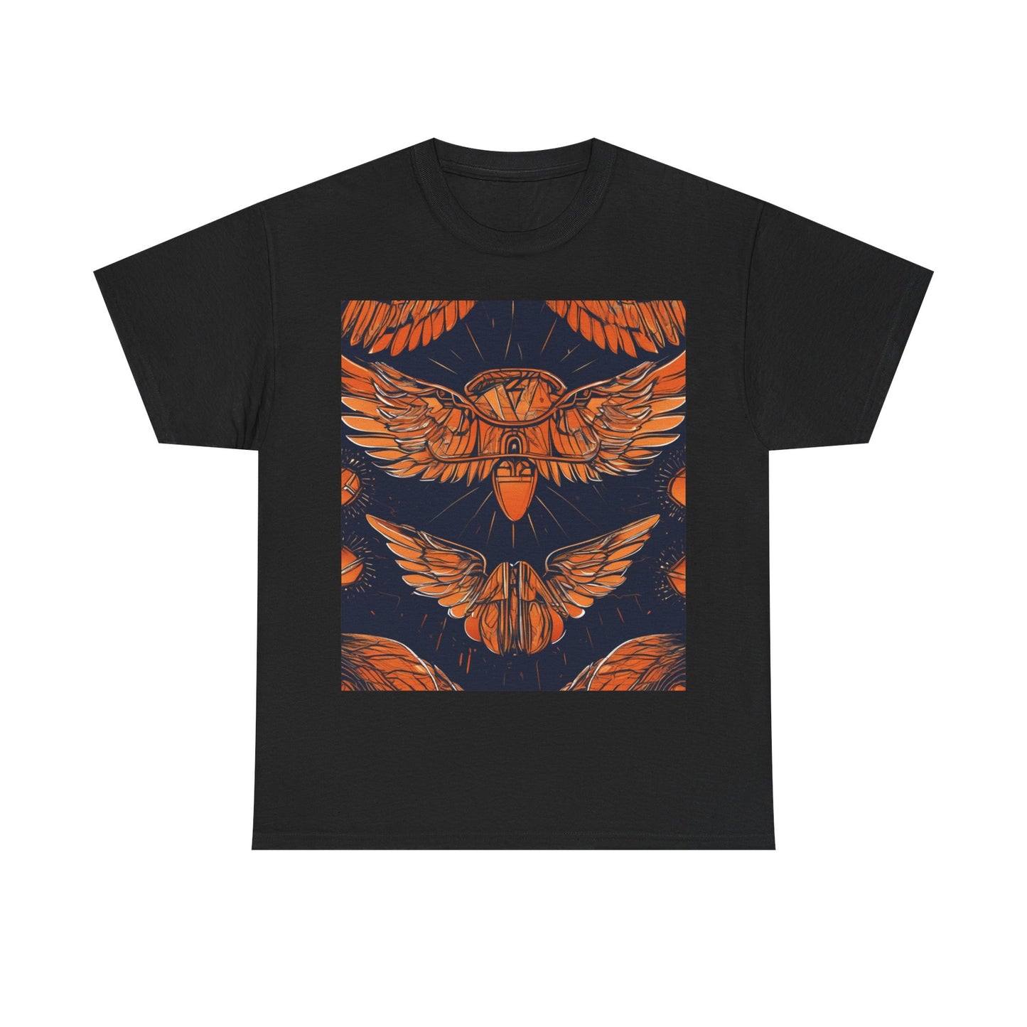 boostlete-field-day-icon-wings-soft-geometric-0298 — Unisex Heavy Cotton Tee (Gildan 5000)