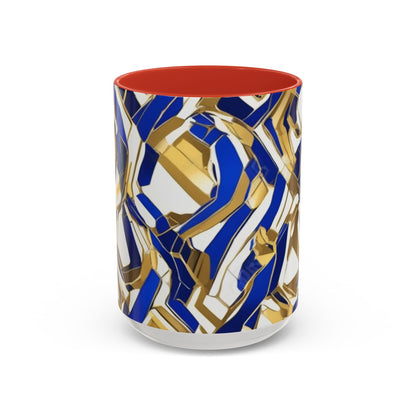 boostlete-boost-mode-pattern-hex-athletic-0611 — Accent Mug 11/15oz
