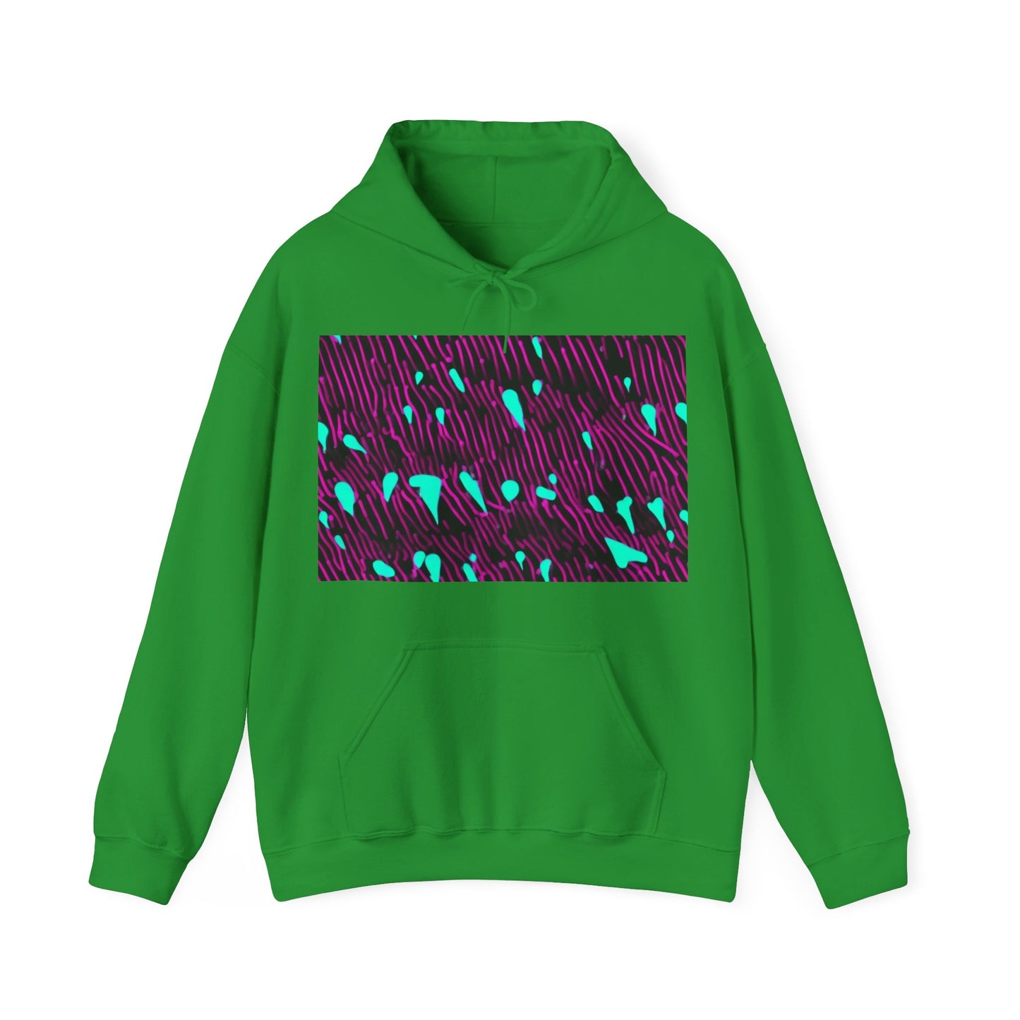boostlete-am-crew-pattern-dotted-vector-0027 — Unisex Heavy Blend Hooded Sweatshirt (Gildan)